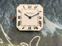 Cartier paris movimento completo di dial e sfere carica auto