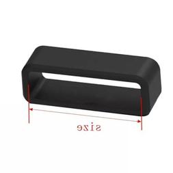 Passante in Gomma Di Silicone Per Cinturino Orologio, larghe