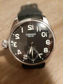 Pezzo Unico Ruggiero Milano UNITAS 6498 SWISS watch 45mm