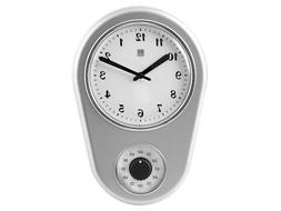 O Da Parete Argento Cm 21x31, Con Timer