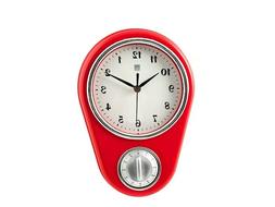 O Da Parete Rosso Cm 16x22, Con Timer