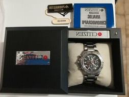 CITIZEN PROMASTER ANALOG CRONOGRAPH WR 200 VINTAGE FUNZIONAN