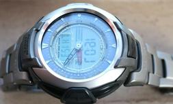 CASIO PROTREK PRG-60T SOLAR TITANIO TRIPLE SENSOR