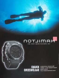 O Watch Hamilton Khaki Belowzero