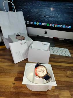 O Ibrido Cinturino Pelle Blu