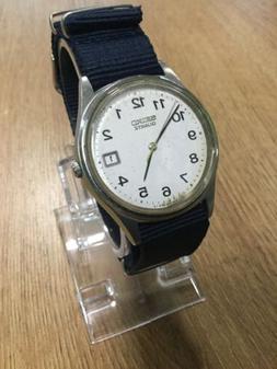 Seiko Quartz Vintage Acciao Vetro Plastico Vintage Retr&oacute; Se
