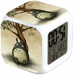 O A Led Con Sveglia E Luce Notturna, Serie Anime, Con...