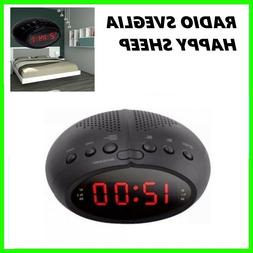 O Digitale Happy Sheep Cr-2466 Fm Display A Led Rosso 220v