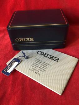 Seiko Box Scatola Vintage Watch 6138-6139 Garanzia Blanck Un
