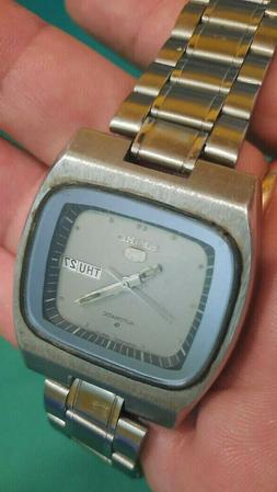 Rare Vintage Seiko 5 SEIKO 6309-6030 HUGE TV CASE Serial N&deg;