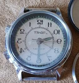 O Russo Poljot Svegliarino 18 Rubis Spare Parts -da Riparare