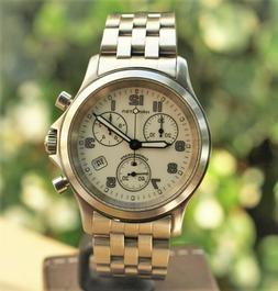 RARO HAMILTON CRONOGRAFO ACCIAIO ANNI 80' DALL'AMERICA