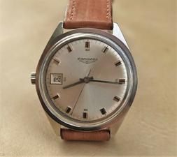 RARO LONGINES MECCANICO DI MANIFATTURA ANNI 50' ACCIAIO FUOR