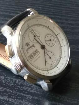 O Vintage Chrono Automatico Eta Valjoux 7750 Cronografo Uomo