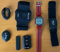 Polar RCX5 RED with running foot pod and GPS