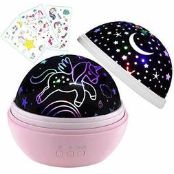 regalo ragazza 1-10 anni,lampada bambini,lampada unicorno,st