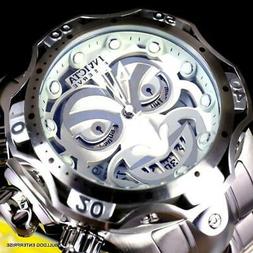 Invicta Reserve Venom Dc Comics Joker Argentato Acciaio 52mm