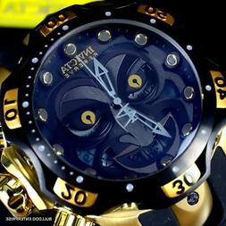 Invicta Reserve Venom Dc Comics Joker Placcato Oro Nero 52mm