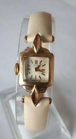 ROLEX Tudor PRINCESS LADIES Vintage Anni 50 Placcato In Oro