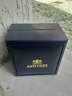 O Vintage Nero Con Controscatola Logo Oro Nuovo