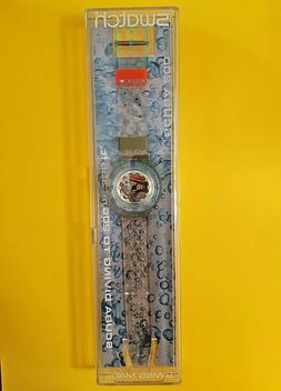 Swatch Scuba 1992- SDK104 -Jelly Bubbles-Nuovo