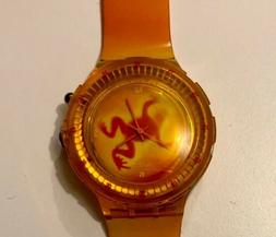 Swatch Scuba " Luminosa "  con la Rana 1997 &nbsp;arancione
