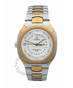 Omega Seamaster Polaris GMT Vintage anni '80 quarzo acciaio 