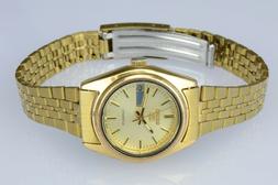 O Lady Gold Plated Automatic Day-date Japan 1970s