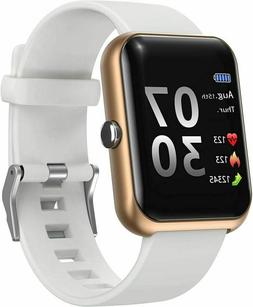 O Fitness Uomo Con Gps Integrato Touchscreen Completo D'oro