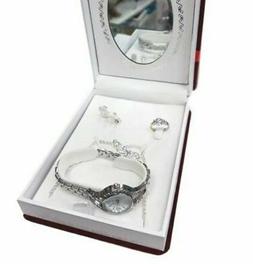 O Anello Orecchini Collana Cofanetto Moda Specchio Lac