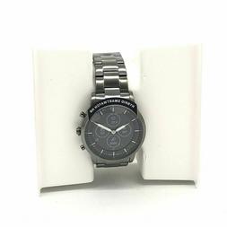 Smartwatch ibrido HR Collider con bracciale in acciaio grigi