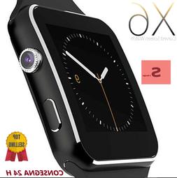 O Iphone Android Ios Con Sim Bluetooth Smart Watch X6 Nero