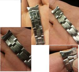 -ROLEX OYSTER lady STEEL RIVETED BRACELET solo mezzo braccia