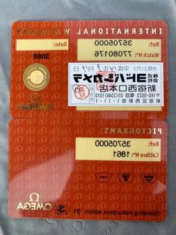 Omega Speedmaster Professional Moonwatch Ref.3570.50 Garanzi