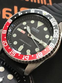 Seiko Scuba Diver's SKX007 GMT Coke 42mm, day date Japan 23 