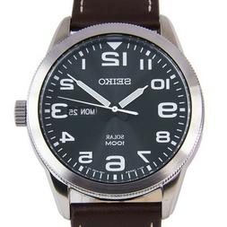 SEIKO SPORTS SOLAR SSNE475P1 WR 100MT SEIKO SOLAR WATCH