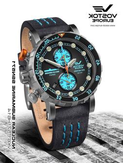 Vostok Europe Ssn- 571 Nuclear Submarine Crono Titanio VK614