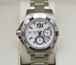 Longines steel Hydro Conquest automatic chronograph L3651416