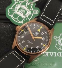 STEELDIVE NH35 BRONZE SCUBA DIVER PROSPEX AUTOMATIC DIVER SE