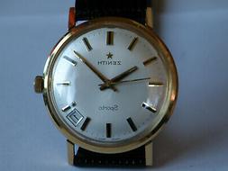 ZENITH-STELLINA-"SPORTO"-ORO 18 KT-MANUALE-CORONA ORIGINALE-