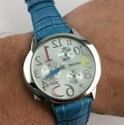 STUPENDO ORIENT QUARZO 41MM DAY DATE MULTIFUNZIONE OVALE JAP