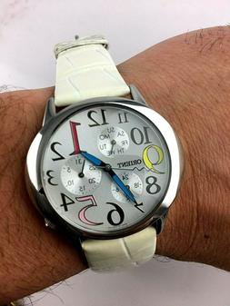 STUPENDO ORIENT QUARZO 41MM DAY DATE MULTIFUNZIONE OVALE JAP
