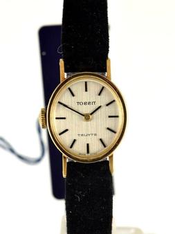 Tissot Stylist Meccanico Donna - Placcato oro- 1972 - NEW