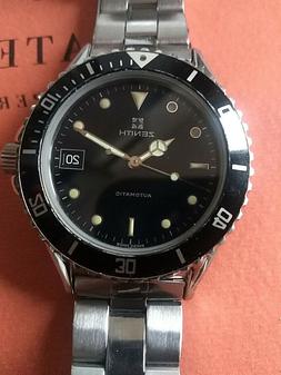 ZENITH SUB AUTOMATICO ACCIAIO REF. 02.0210.462