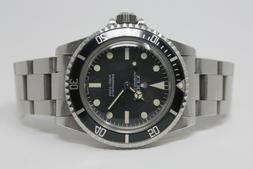 ROLEX SUBMARINER 5513 MAXI DIAL MK V TRIZIO PLEXYGLASS VINTA