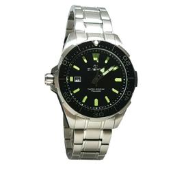 LORENZ SUBMARINER CINTURINO OYSTER QUADRANTE NERO