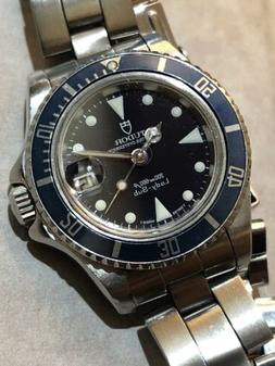 Tudor Rolex Submariner Lady Ref.96090 Vetro Zaffiro 1993