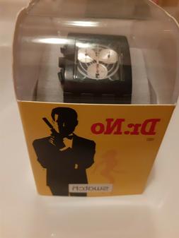 SWATCH Sueb Crono James Bond 007 "Dr. NO" 1962 Black . 40 An