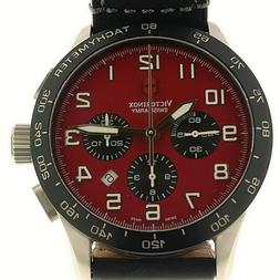 VICTORINOX SWISS ARMY CRONO REF. V.25785 ACCIAIO AUTOMATICO.