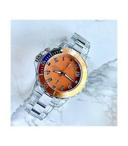 O Sportivo Da Polso Uomo Spada Luminoso Quarzo Silver Quadra